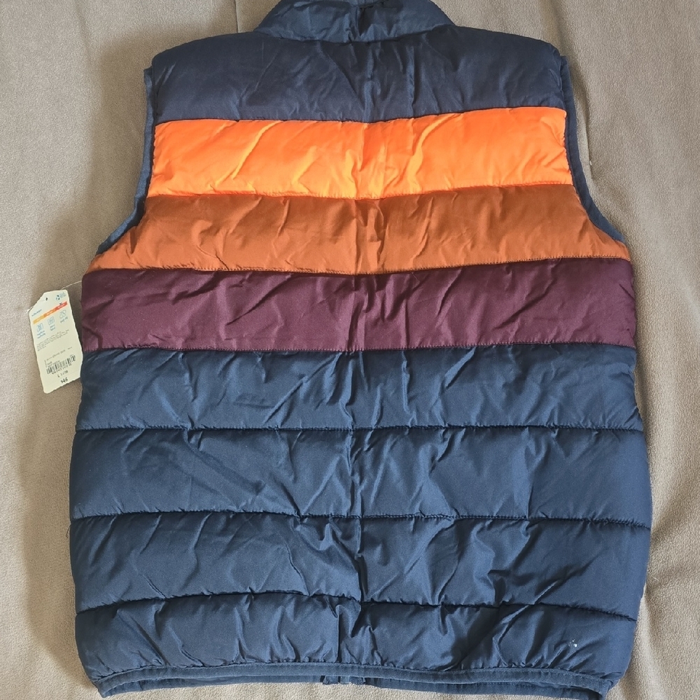 Vest Puffer New With Tags Size L 14/16 - Picture 2 of 4